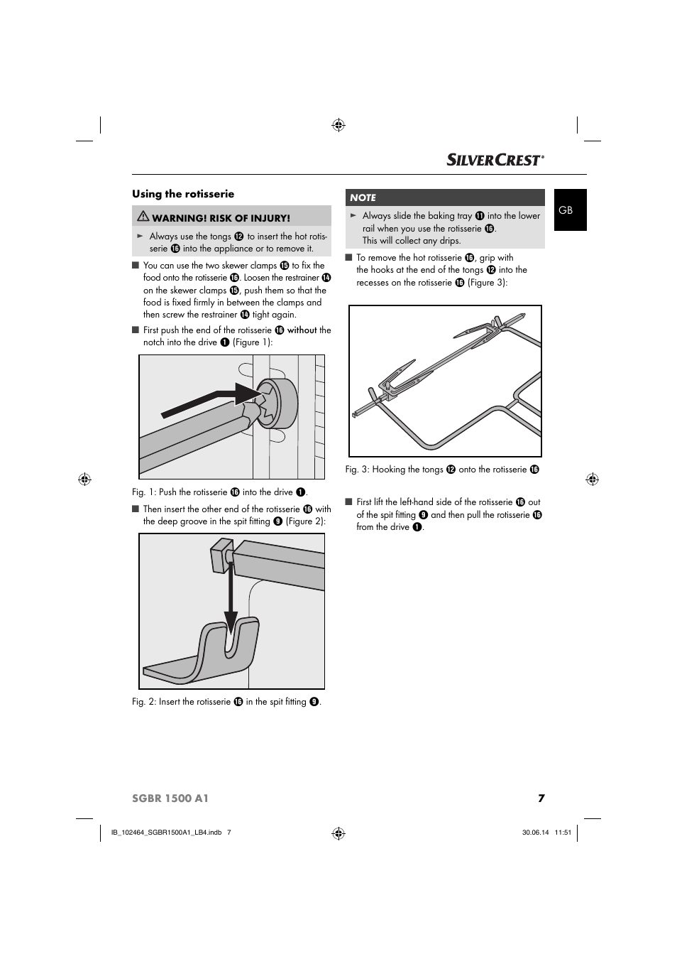 Silvercrest SGBR 1500 A1 User Manual | Page 10 / 88