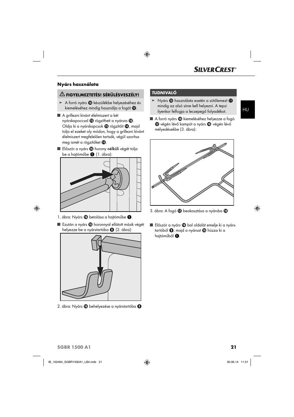 Silvercrest SGBR 1500 A1 User Manual | Page 24 / 88