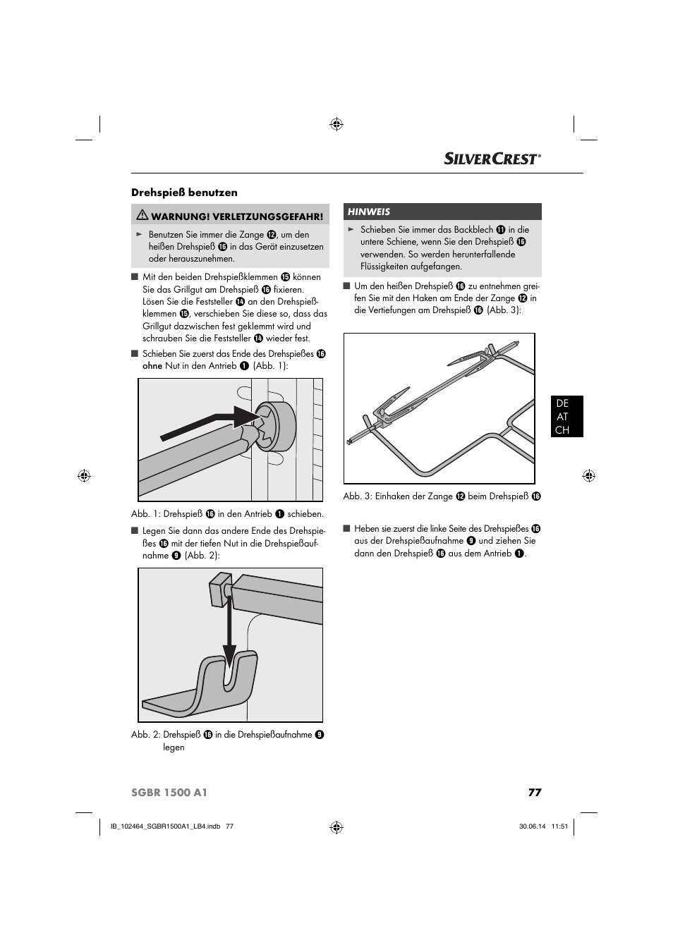 Silvercrest SGBR 1500 A1 User Manual | Page 80 / 88