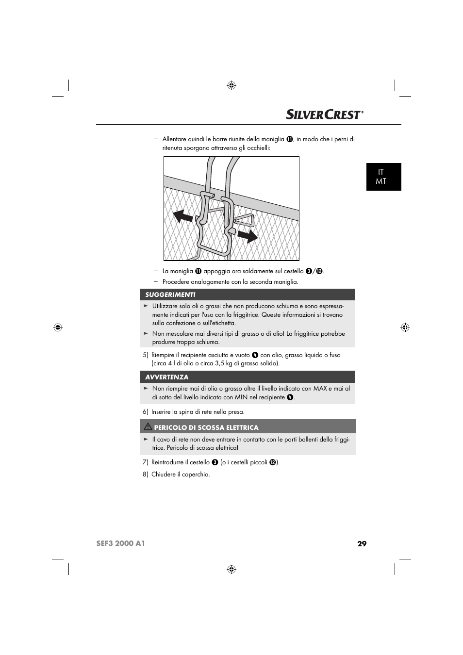 It mt | Silvercrest SEF3 2000 A1 User Manual | Page 32 / 104