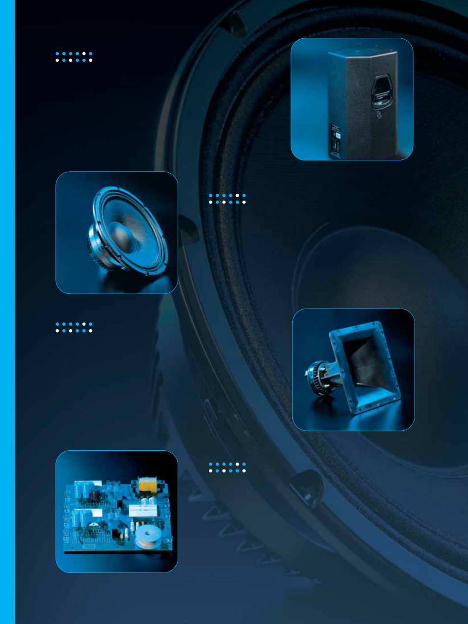 Transducer, Crossover, Horn | Cabinet design | Dynacord Multifunctional Speaker Line VariLine User Manual | Page 4 / 16