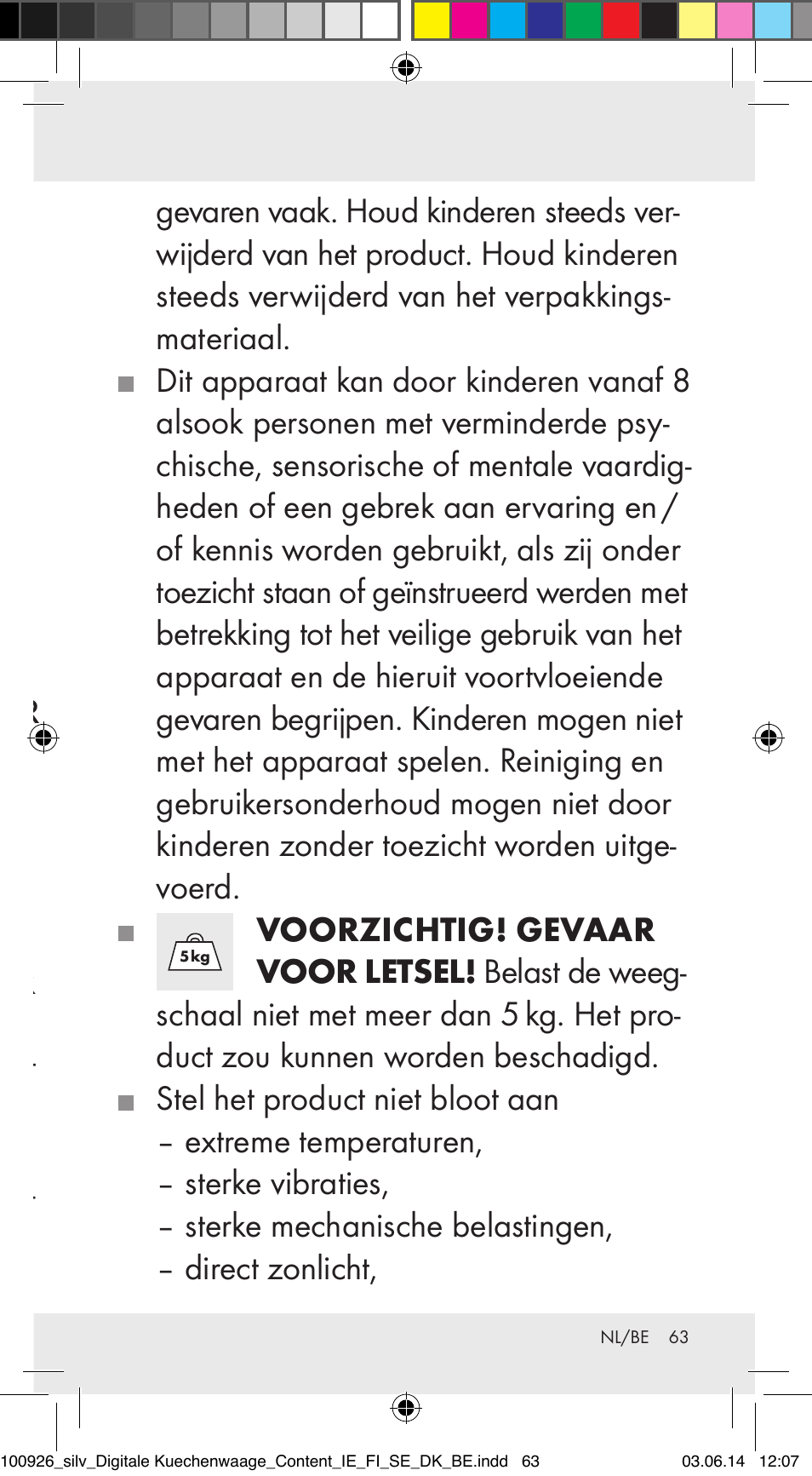 Silvercrest 100926-14-01/100926-14-03/Z31622B User Manual | Page 63 / 84