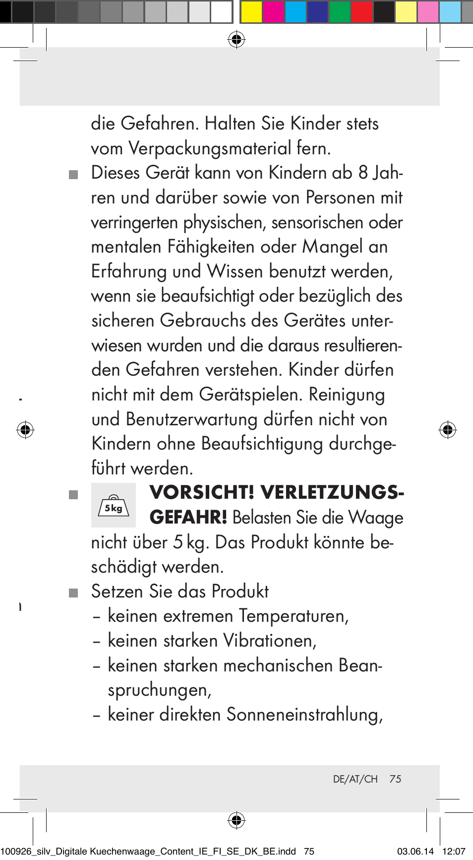 Silvercrest 100926-14-01/100926-14-03/Z31622B User Manual | Page 75 / 84