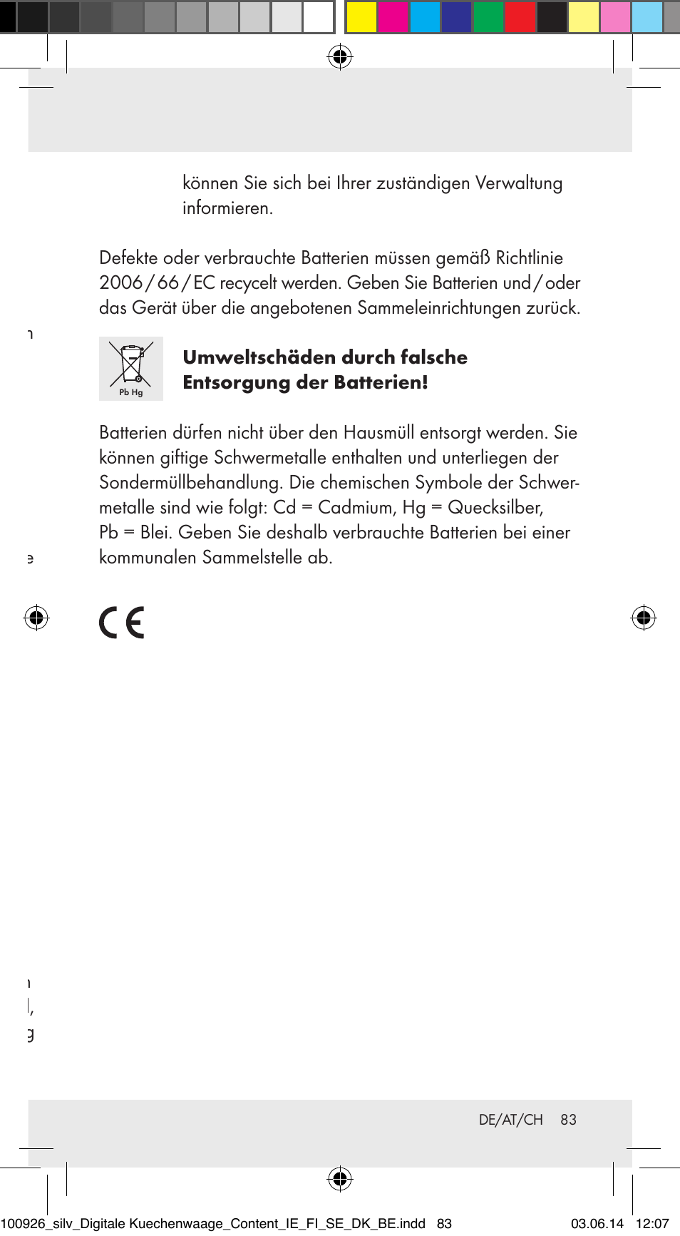 Reinigung und pflege, Entsorgung | Silvercrest 100926-14-01/100926-14-03/Z31622B User Manual | Page 83 / 84