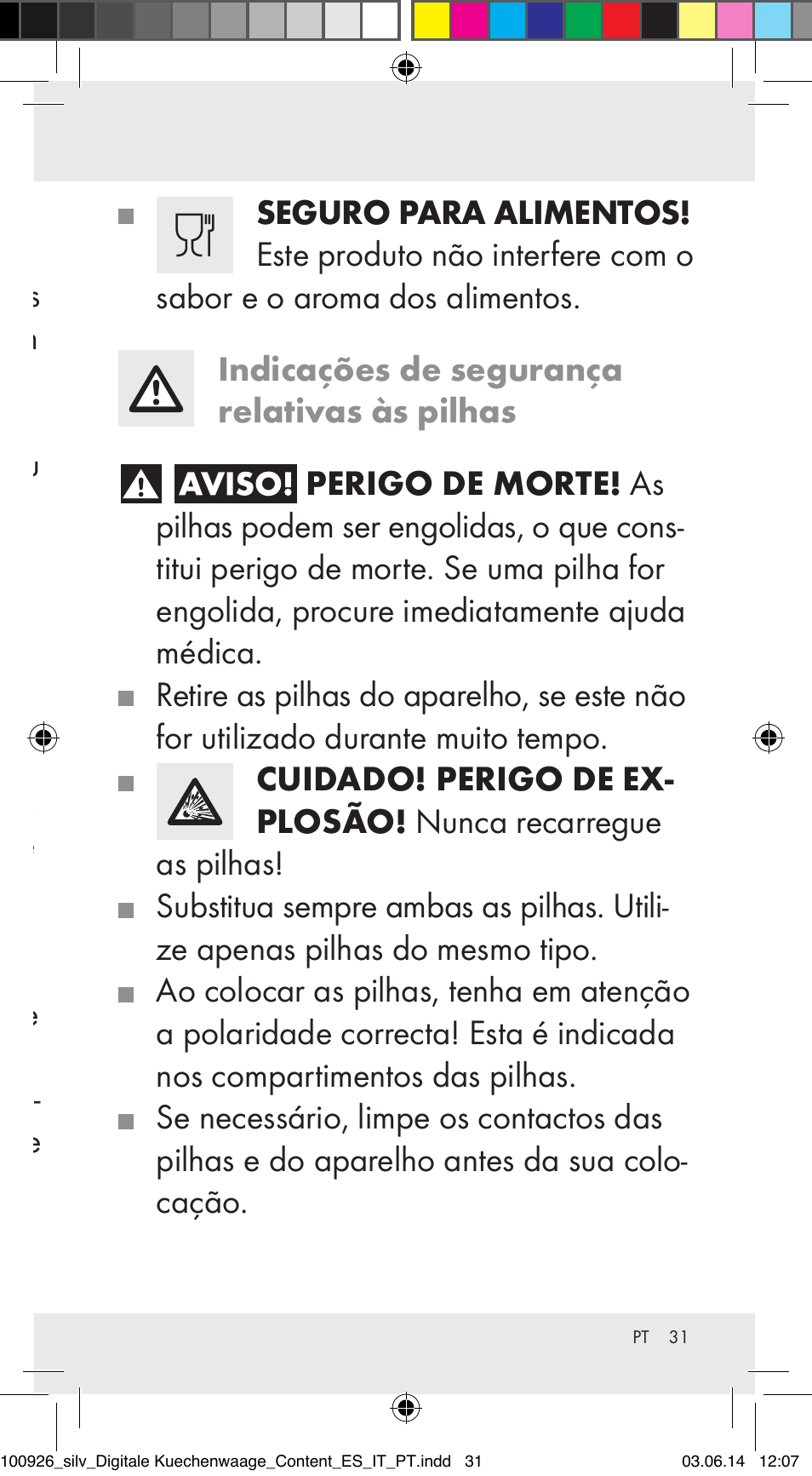 Silvercrest 100926-14-01/100926-14-03/Z31622B User Manual | Page 31 / 60