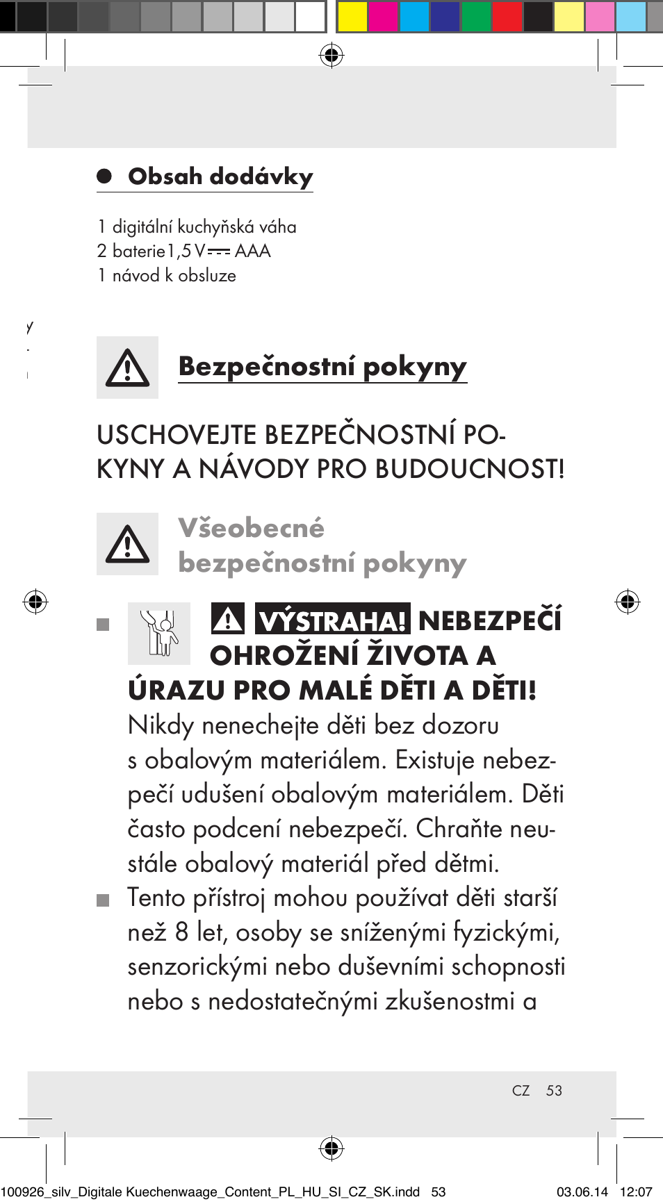 Silvercrest 100926-14-01/100926-14-03/Z31622B User Manual | Page 53 / 85