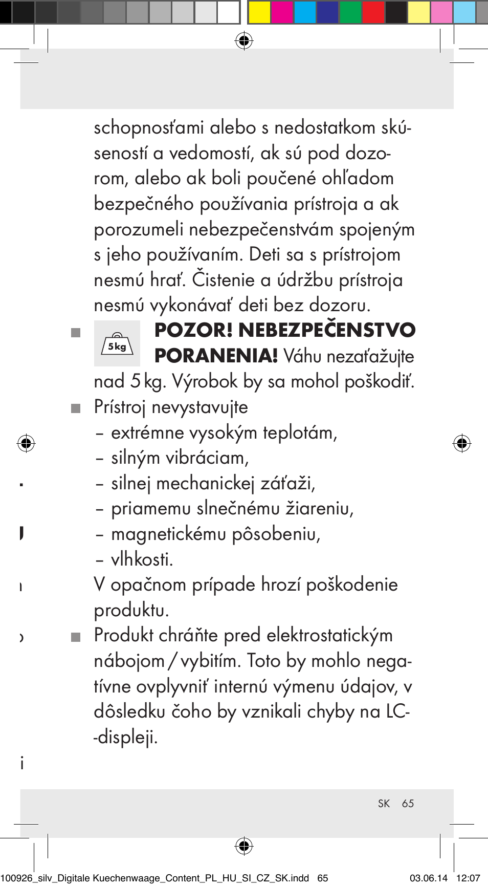 Silvercrest 100926-14-01/100926-14-03/Z31622B User Manual | Page 65 / 85