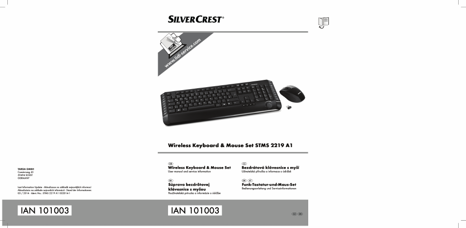 Silvercrest STMS 2219 A1 User Manual | 88 pages