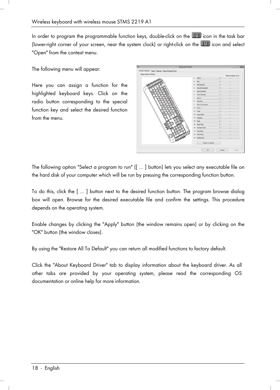 Silvercrest STMS 2219 A1 User Manual | Page 20 / 88