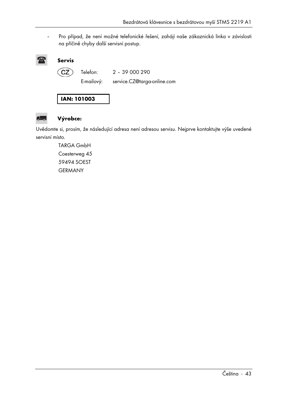 Silvercrest STMS 2219 A1 User Manual | Page 45 / 88