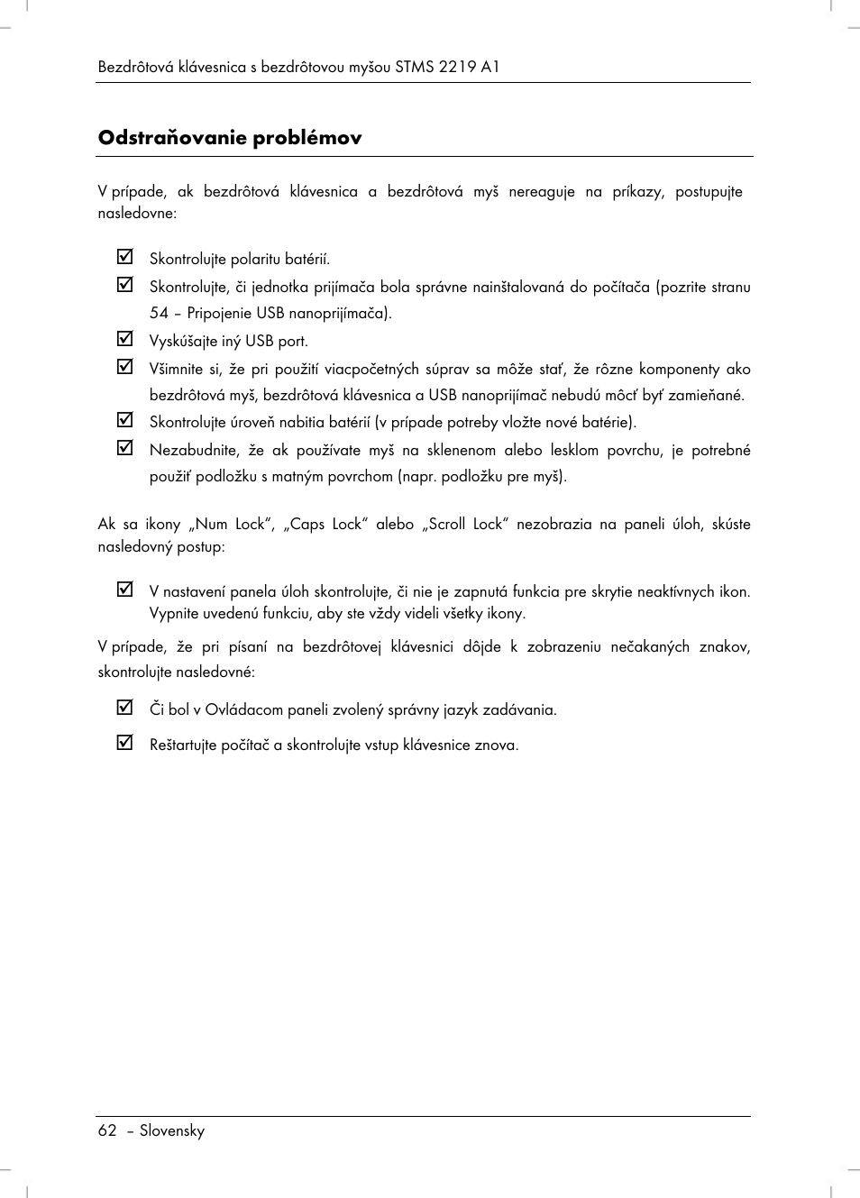 Silvercrest STMS 2219 A1 User Manual | Page 64 / 88