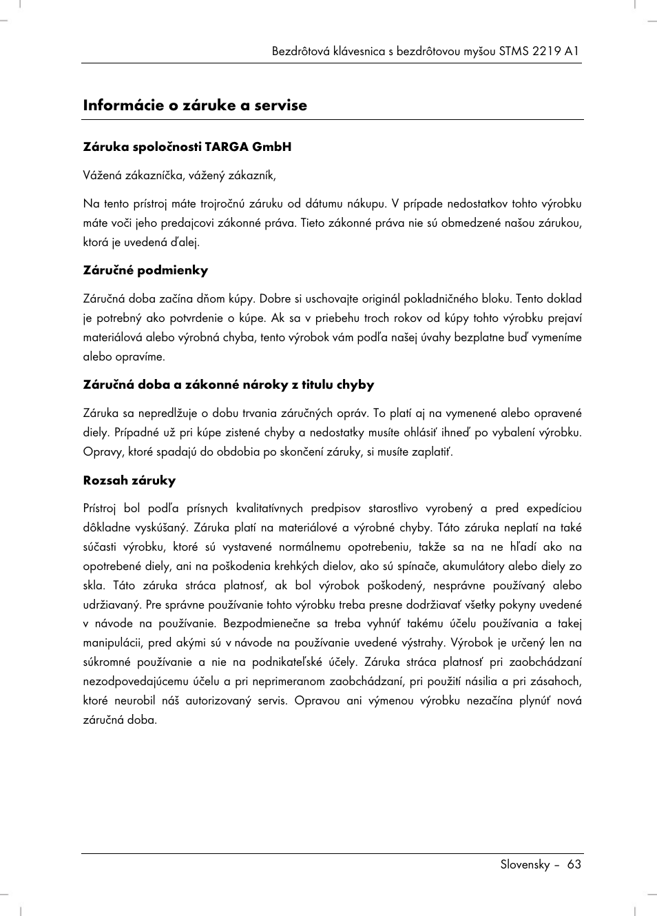 Informácie o záruke a servise | Silvercrest STMS 2219 A1 User Manual | Page 65 / 88