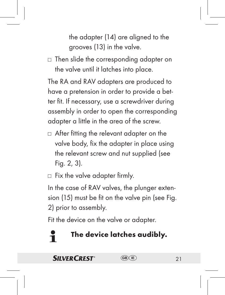 Silvercrest RT2000 User Manual | Page 19 / 44
