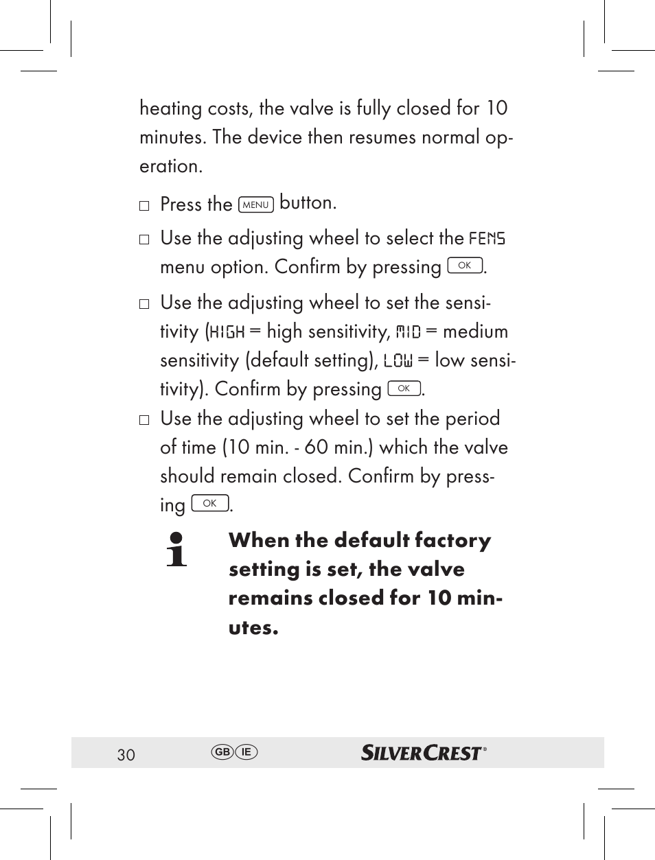 Press the, Button | Silvercrest RT2000 User Manual | Page 28 / 44