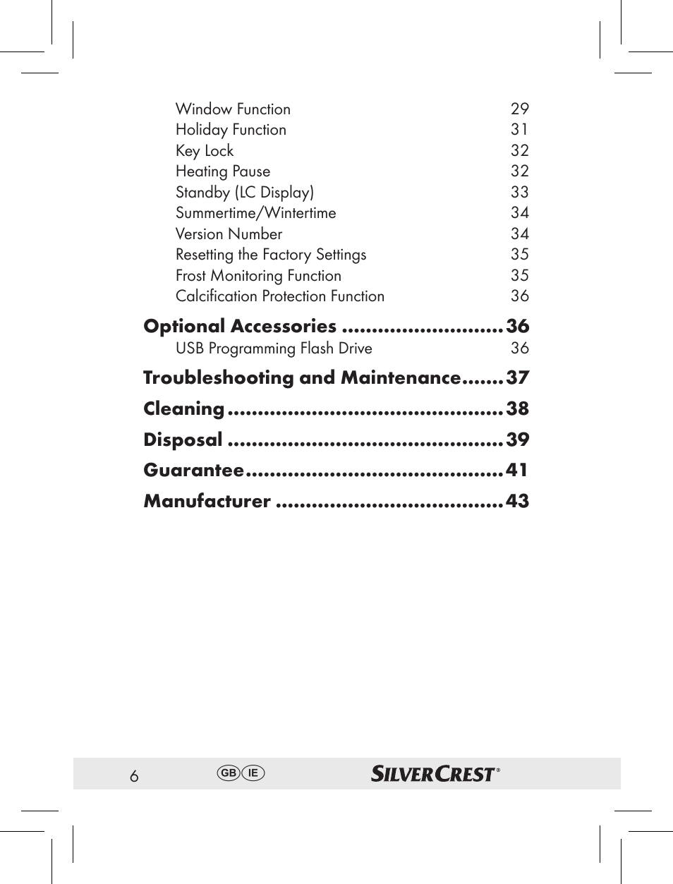 Silvercrest RT2000 User Manual | Page 4 / 44