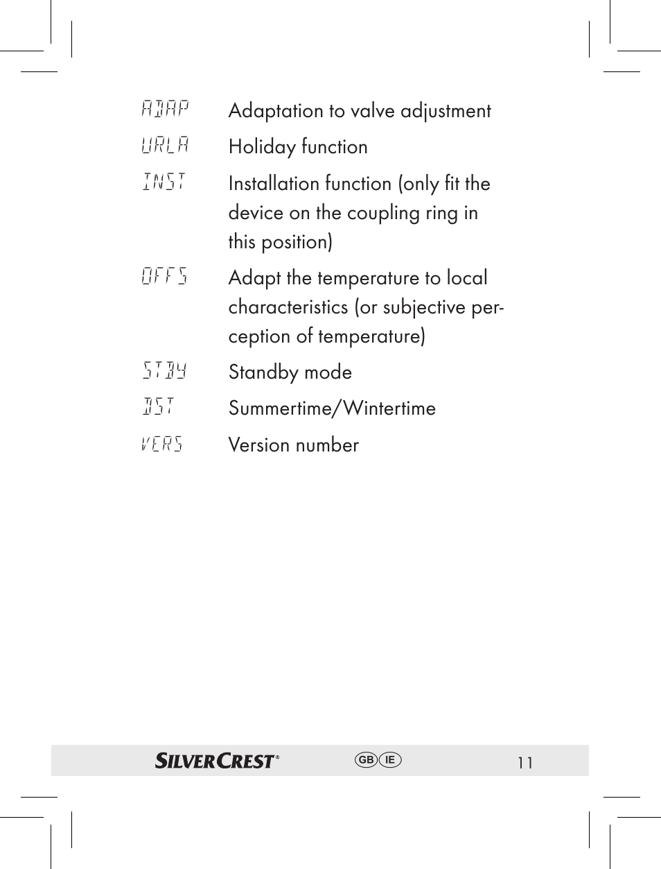 Silvercrest RT2000 User Manual | Page 9 / 44