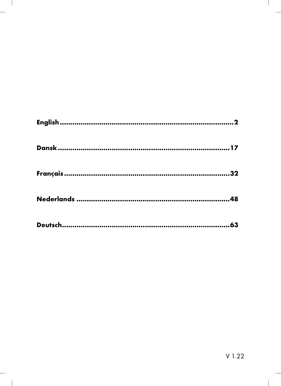 Silvercrest SKL 36 A1 User Manual | Page 3 / 80