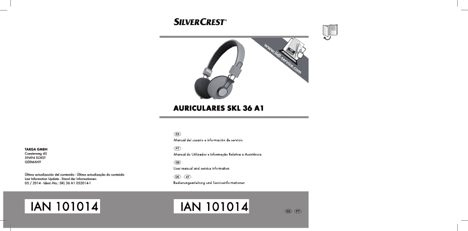 Silvercrest SKL 36 A1 User Manual | 64 pages