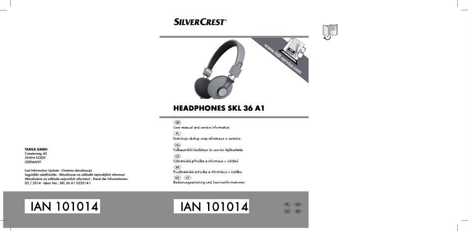 Silvercrest SKL 36 A1 User Manual | 94 pages