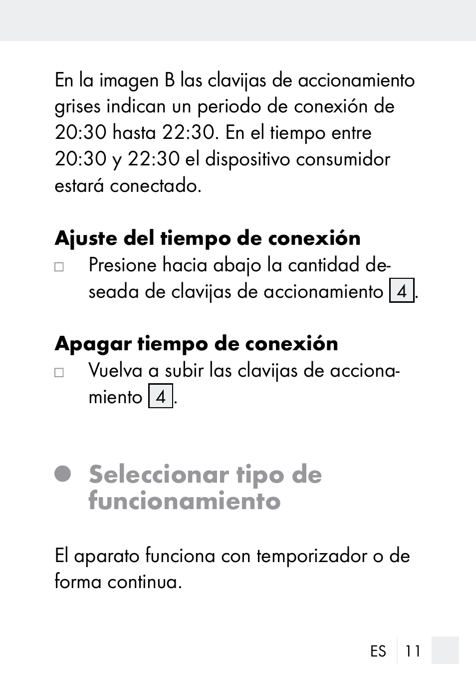 Seleccionar tipo de funcionamiento | Silvercrest MZ 20-1 User Manual | Page 11 / 73