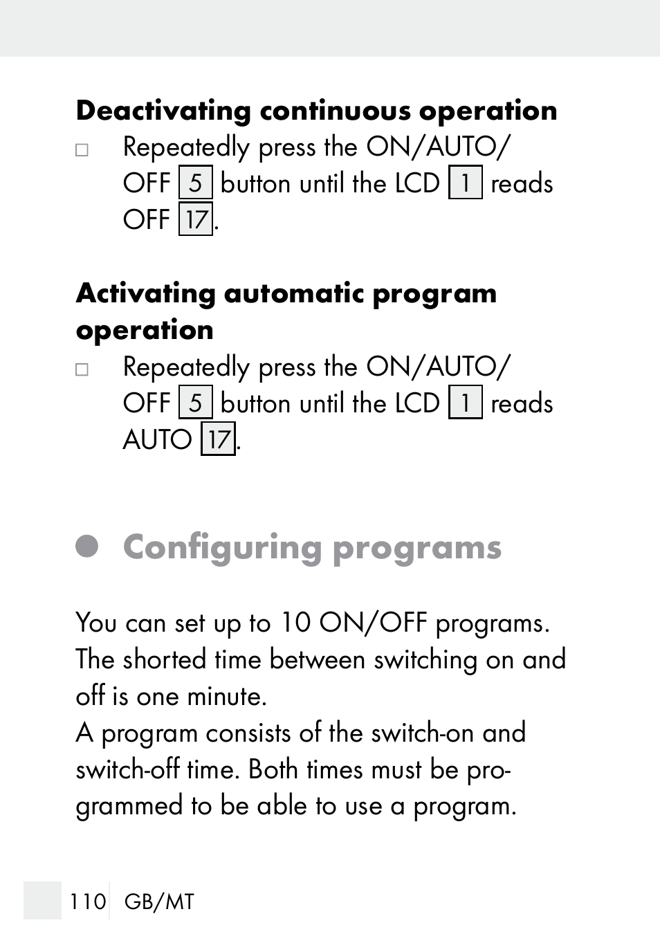 Configuring programs | Silvercrest DZ 20 User Manual | Page 110 / 149