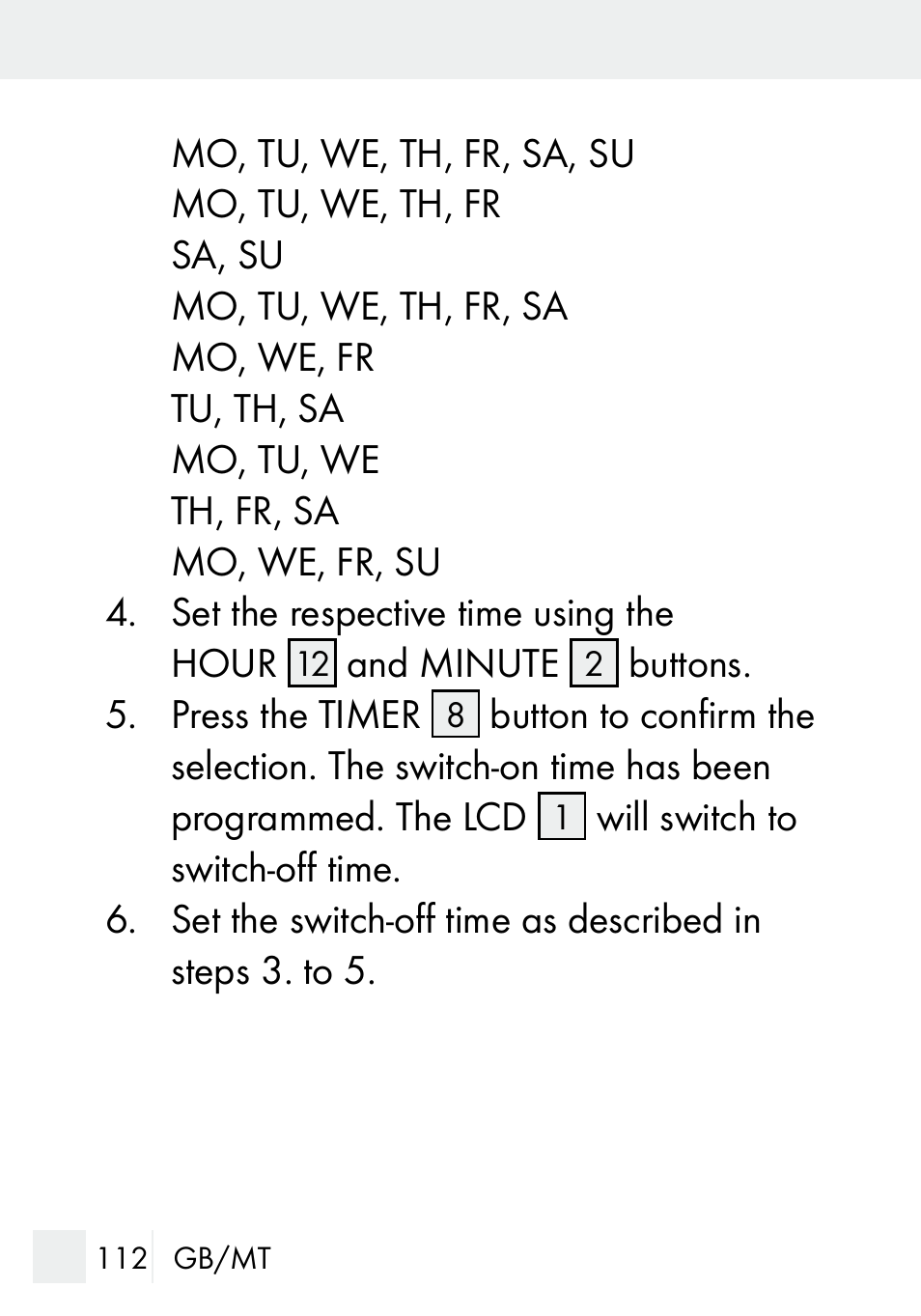 Silvercrest DZ 20 User Manual | Page 112 / 149