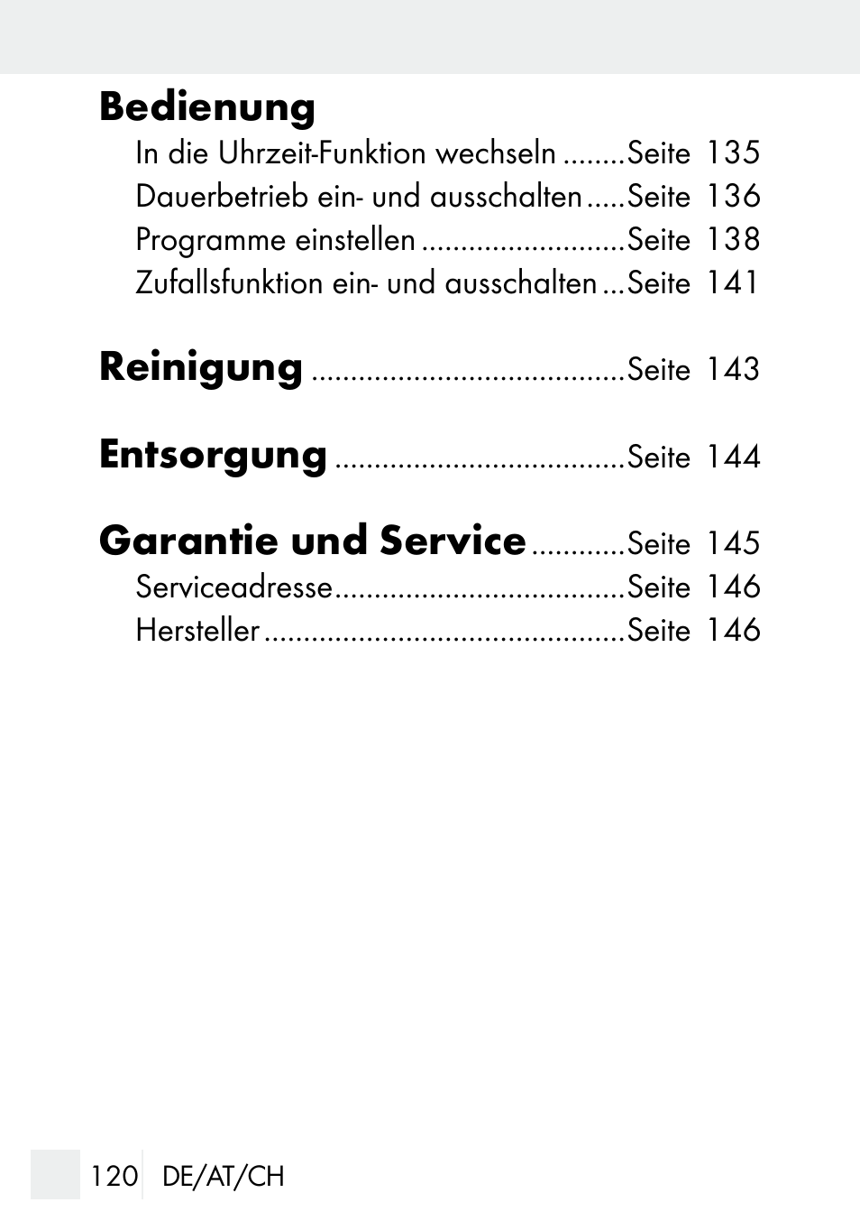 Bedienung, Reinigung, Entsorgung | Garantie und service | Silvercrest DZ 20 User Manual | Page 120 / 149