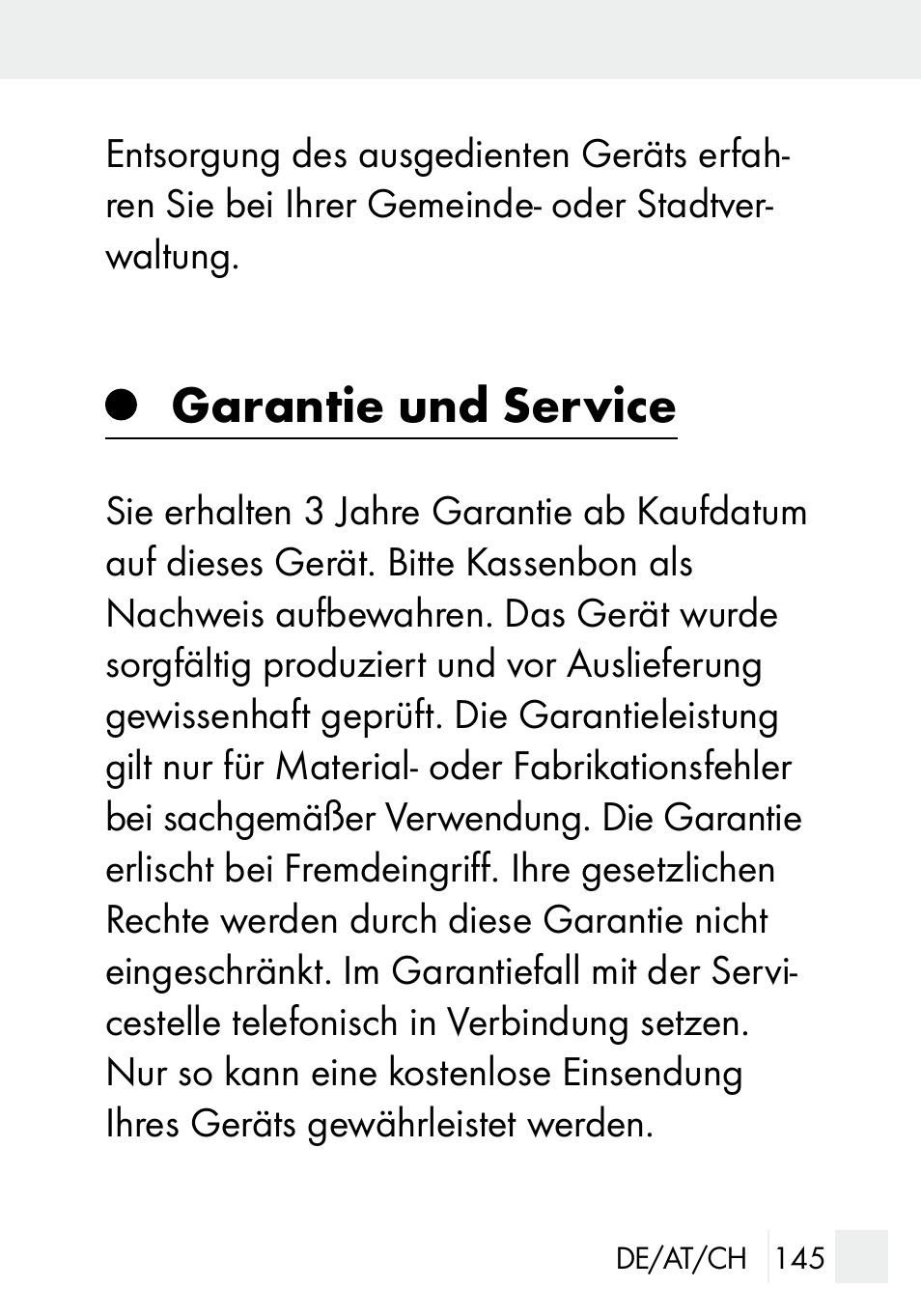 Garantie und service | Silvercrest DZ 20 User Manual | Page 145 / 149
