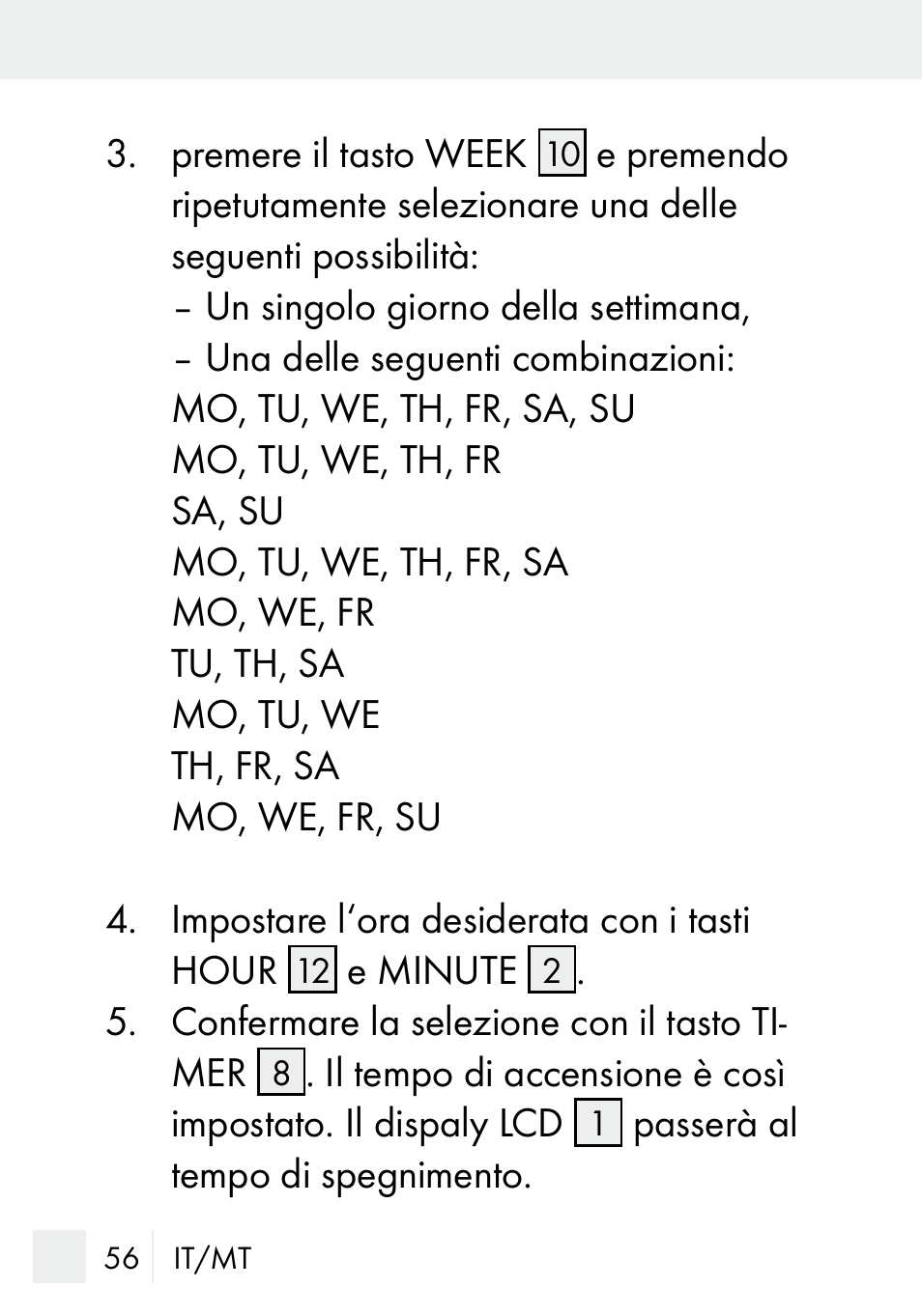 Silvercrest DZ 20 User Manual | Page 56 / 149