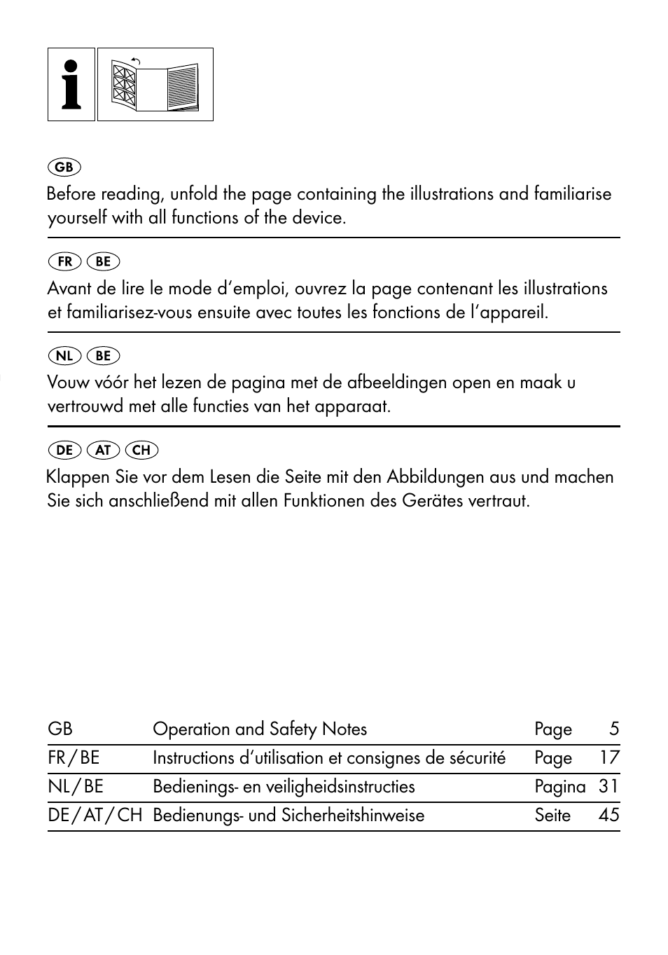 Silvercrest MZ 20-1 User Manual | Page 2 / 61