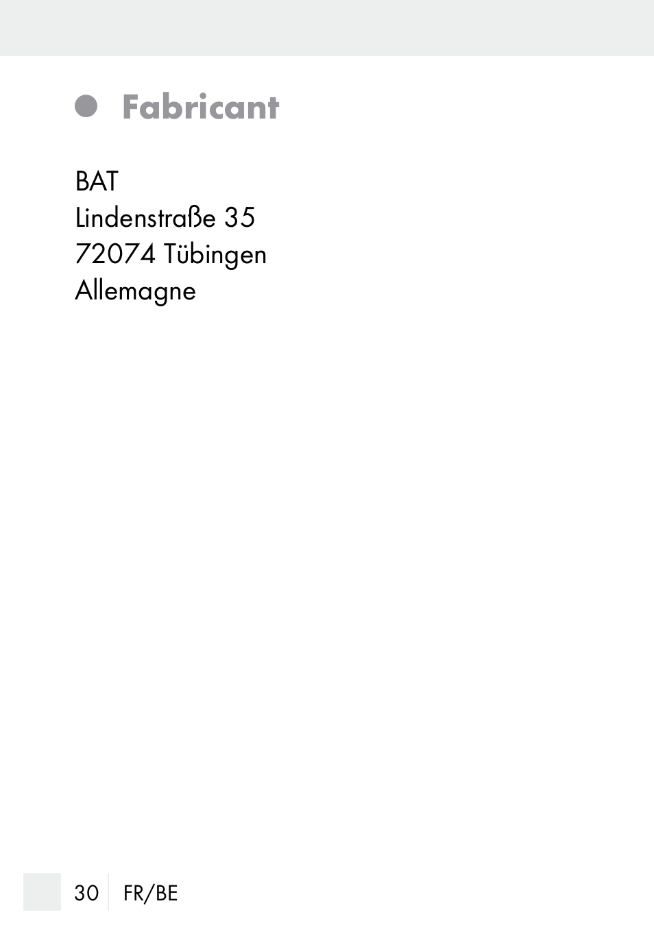 Fabricant | Silvercrest MZ 20-1 User Manual | Page 30 / 61