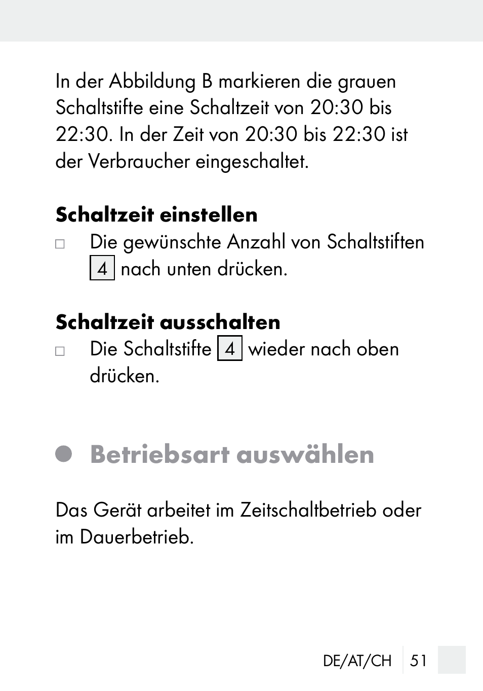 Betriebsart auswählen | Silvercrest MZ 20-1 User Manual | Page 51 / 61