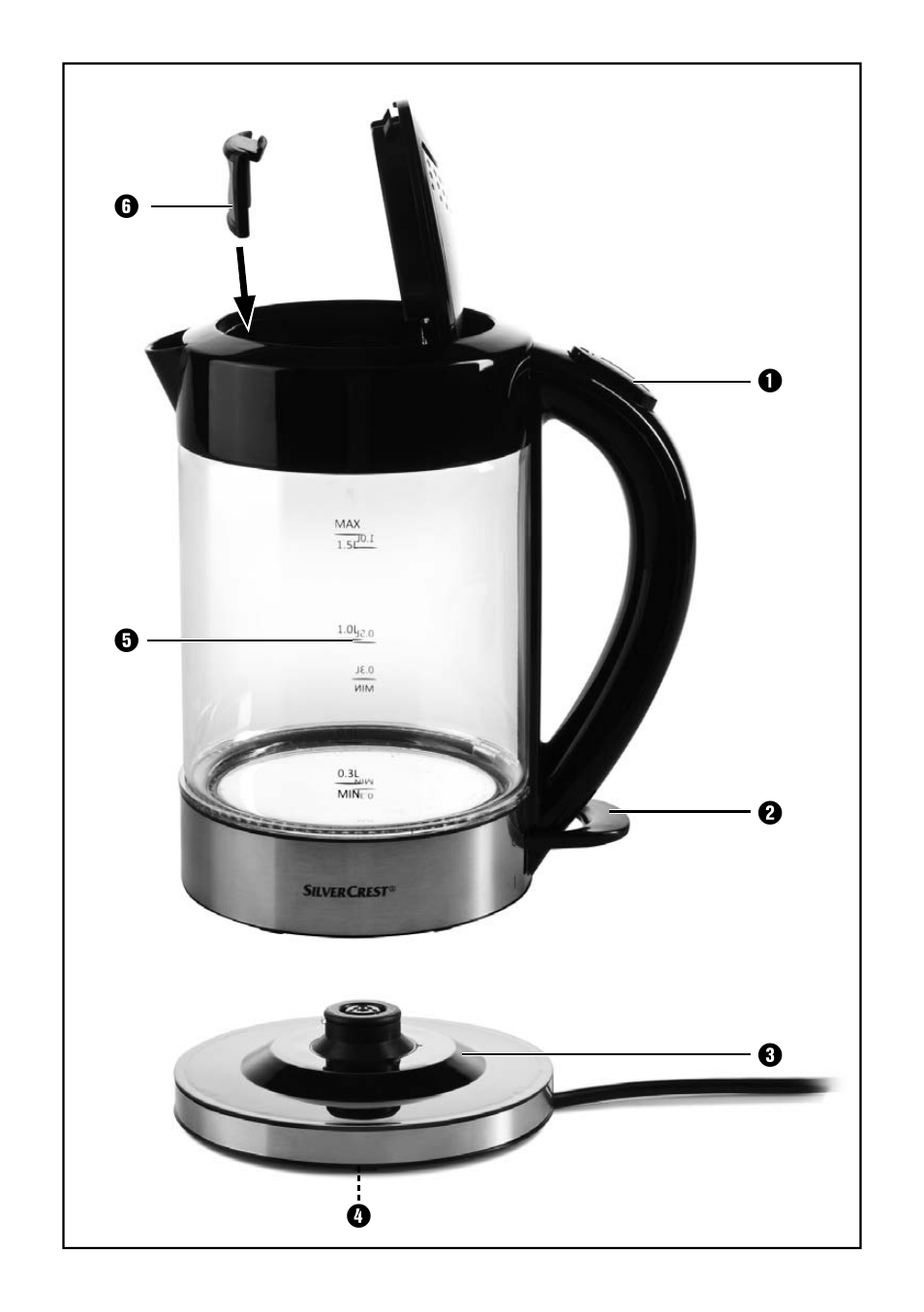 Silvercrest SWKG 2000 A1 User Manual | Page 3 / 51