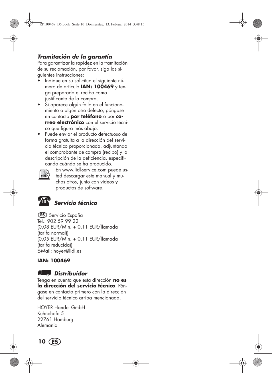Silvercrest SWKS 2200 A1 User Manual | Page 12 / 54