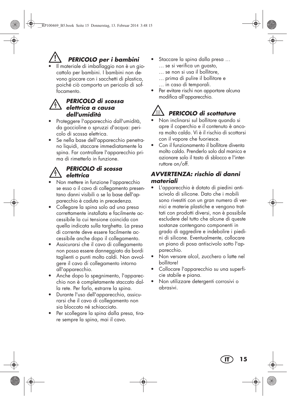 Silvercrest SWKS 2200 A1 User Manual | Page 17 / 54
