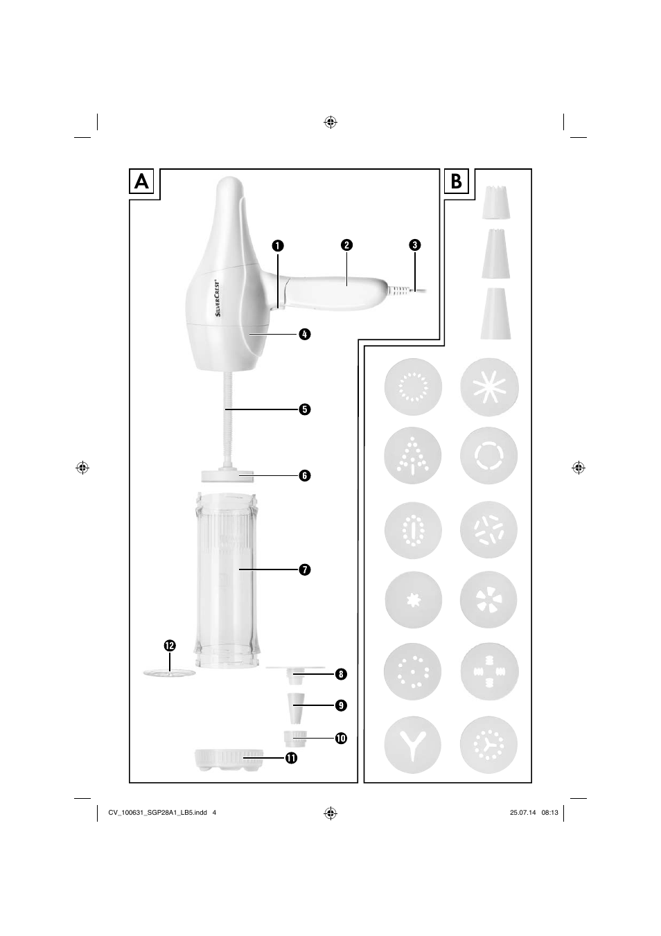 Silvercrest SGP 28 A1 User Manual | Page 3 / 76