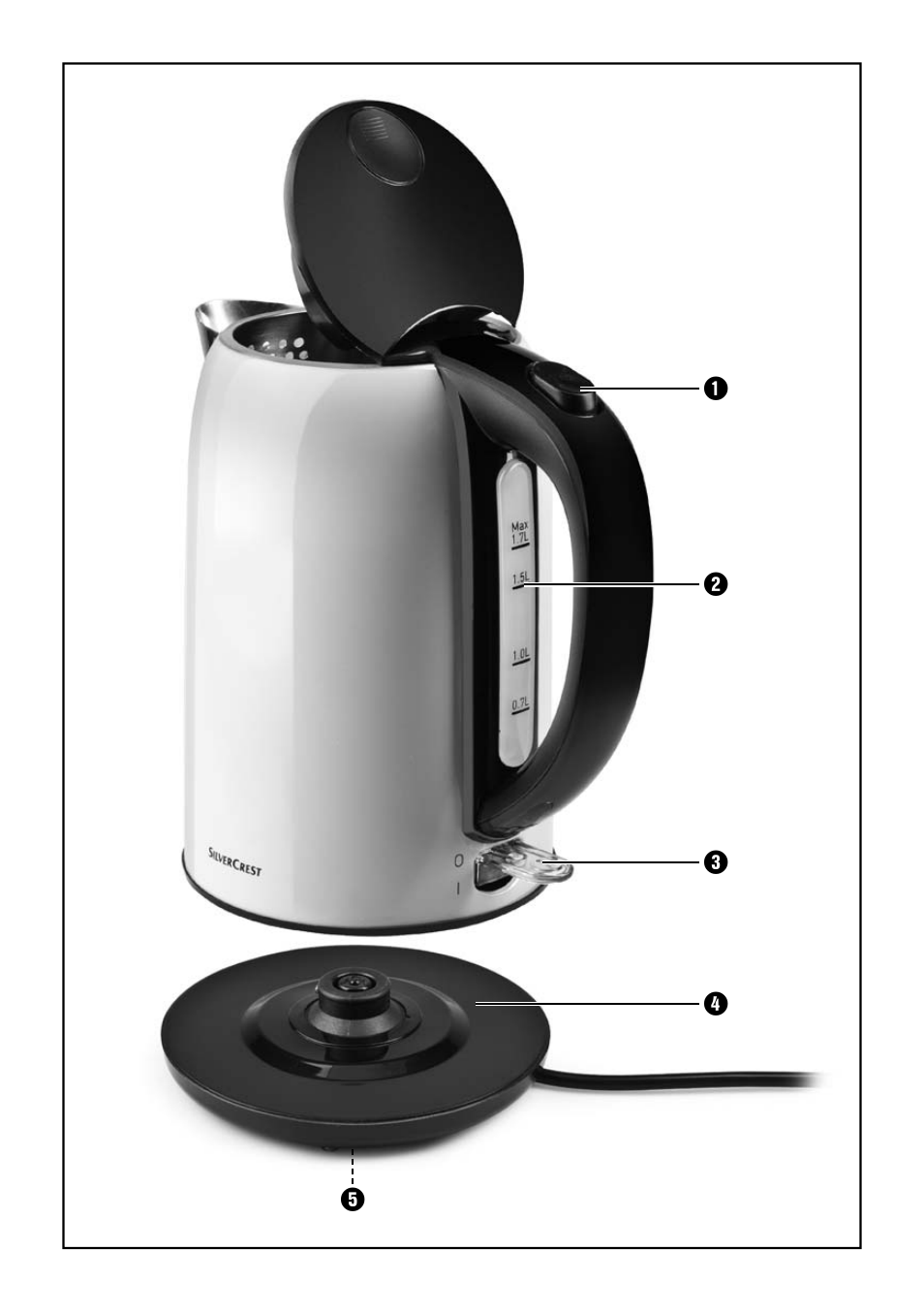 Silvercrest SWKS 2400 D1 User Manual | Page 3 / 51