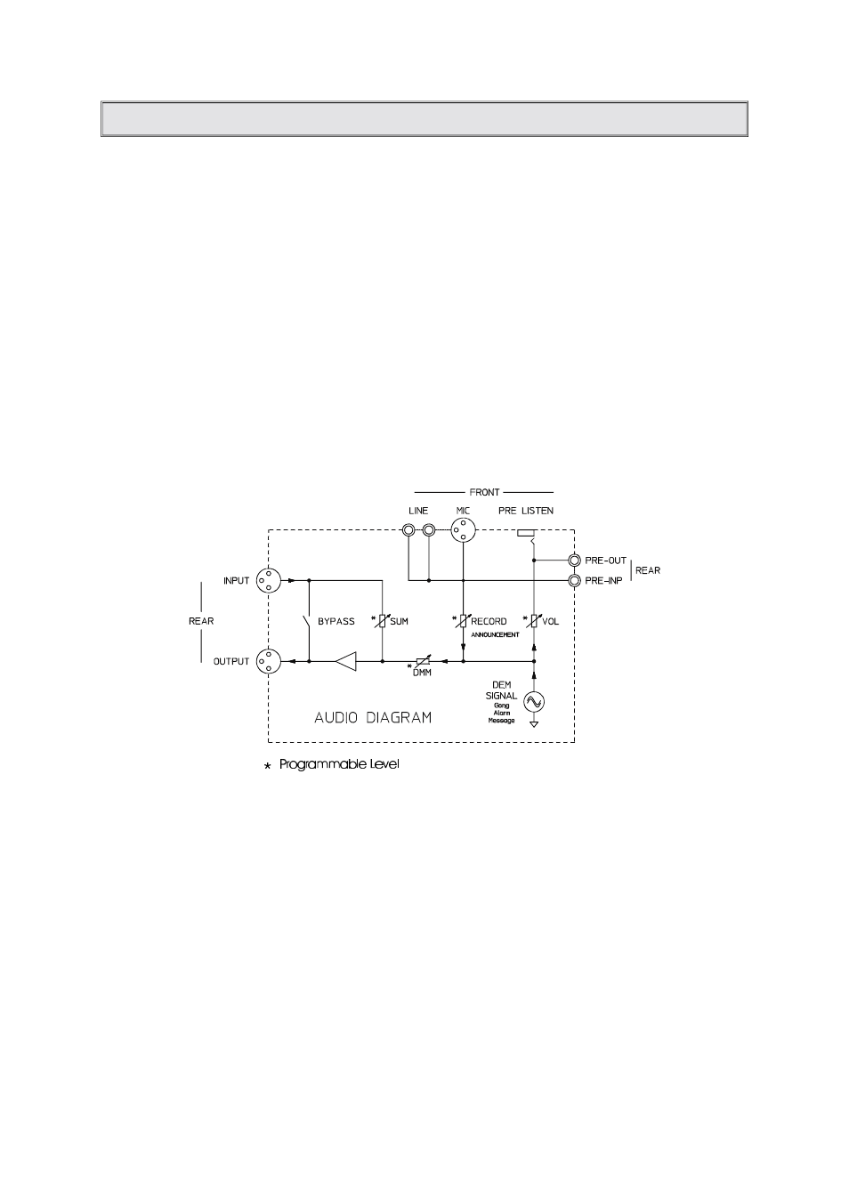 Use of the dmm 4650 | Dynacord DMM 4650 User Manual | Page 8 / 52