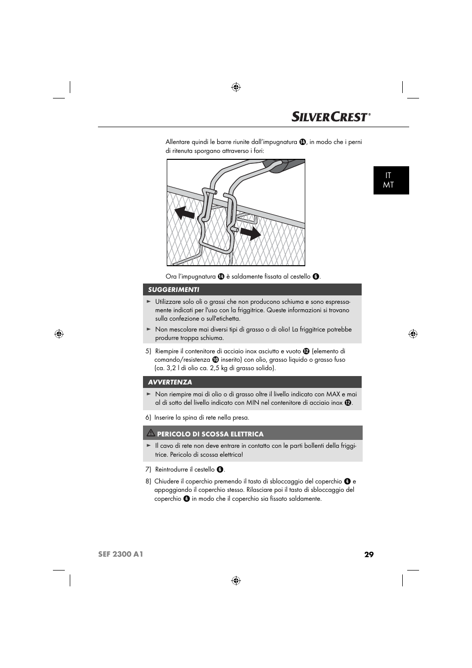 It mt | Silvercrest SEF 2300 A1 User Manual | Page 32 / 104