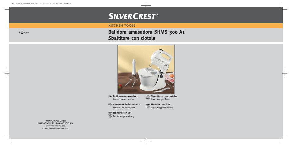 Silvercrest SHMS 300 A1 User Manual | 41 pages