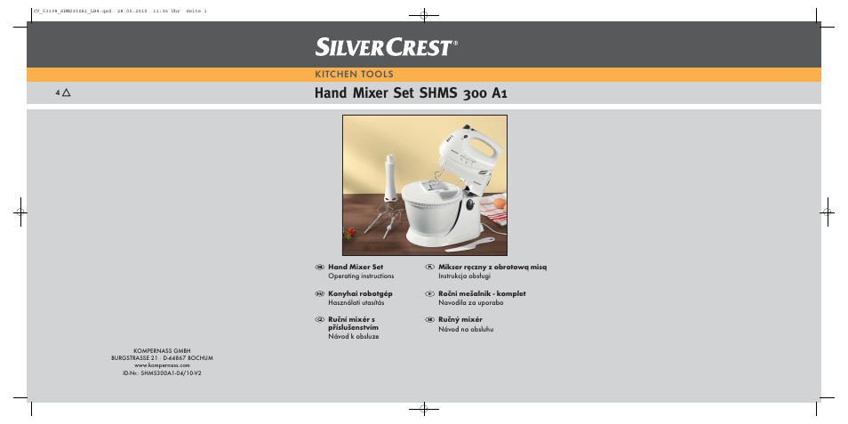 Silvercrest SHMS 300 A1 User Manual | 49 pages