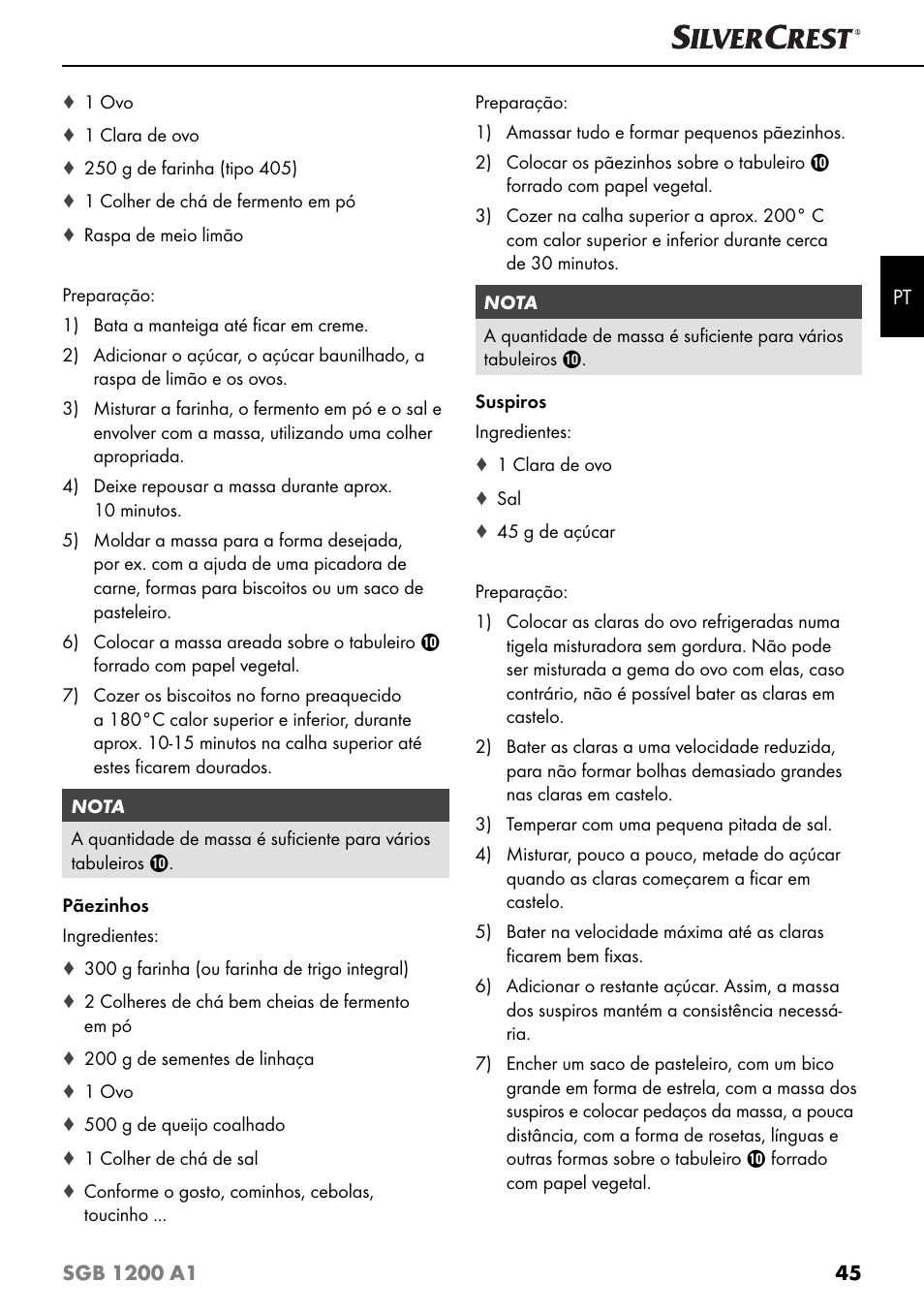 Silvercrest SGB 1200 A1 User Manual | Page 48 / 83