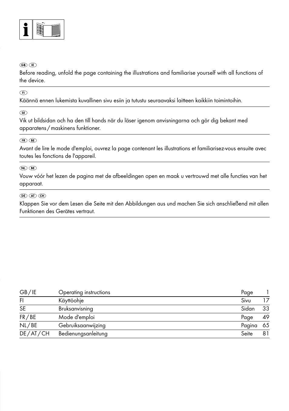 Silvercrest SGB 1200 A1 User Manual | Page 2 / 99