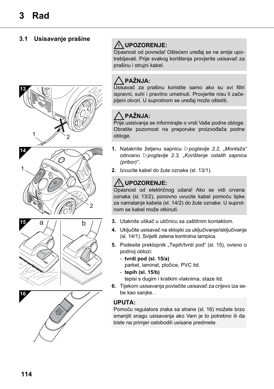 3 rad | Silvercrest SMZS 1600 A1 User Manual | Page 114 / 126