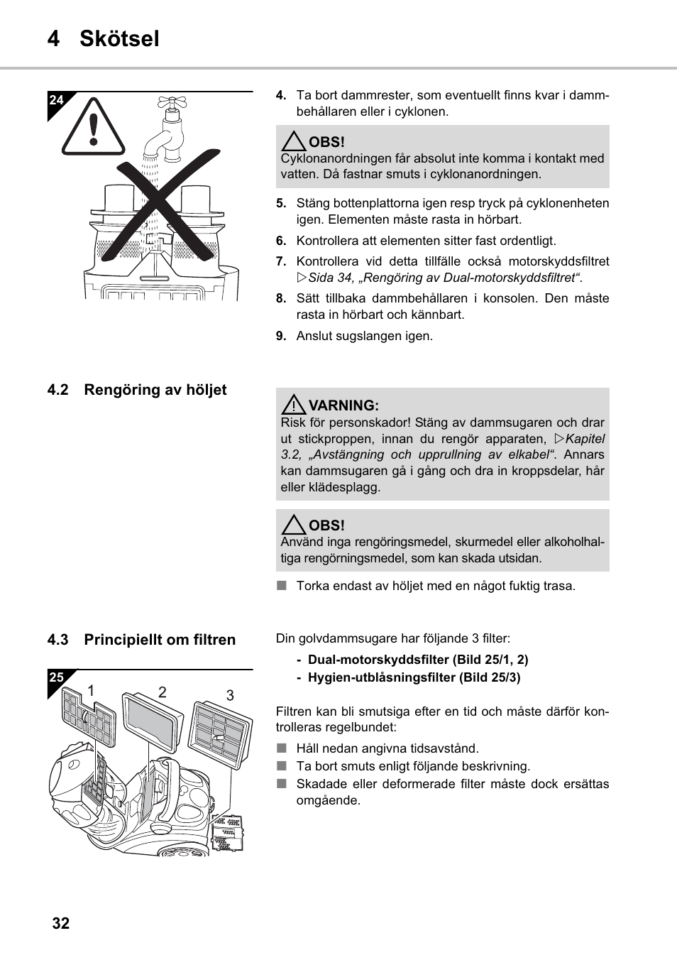 4 skötsel | Silvercrest SMZS 1600 A1 User Manual | Page 32 / 126