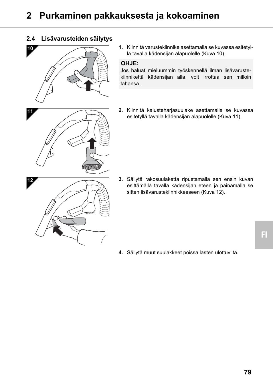 2 purkaminen pakkauksesta ja kokoaminen fi | Silvercrest SMZS 1600 A1 User Manual | Page 79 / 126