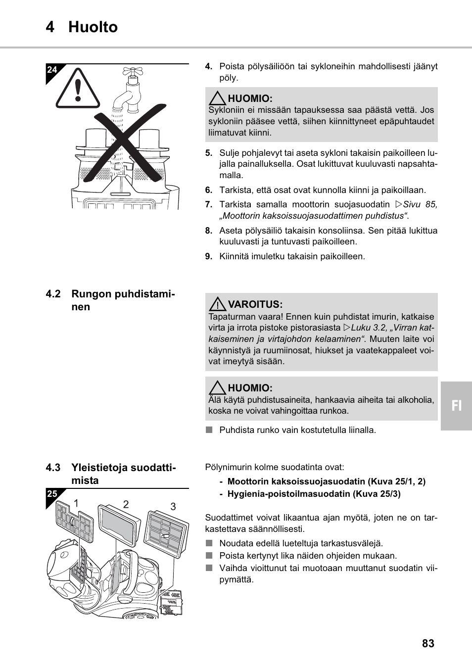 4 huolto fi | Silvercrest SMZS 1600 A1 User Manual | Page 83 / 126