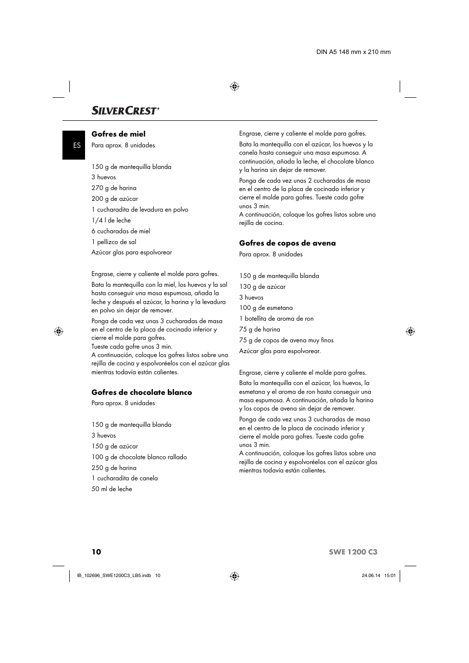 Silvercrest SWE 1200 C3 User Manual | Page 13 / 64