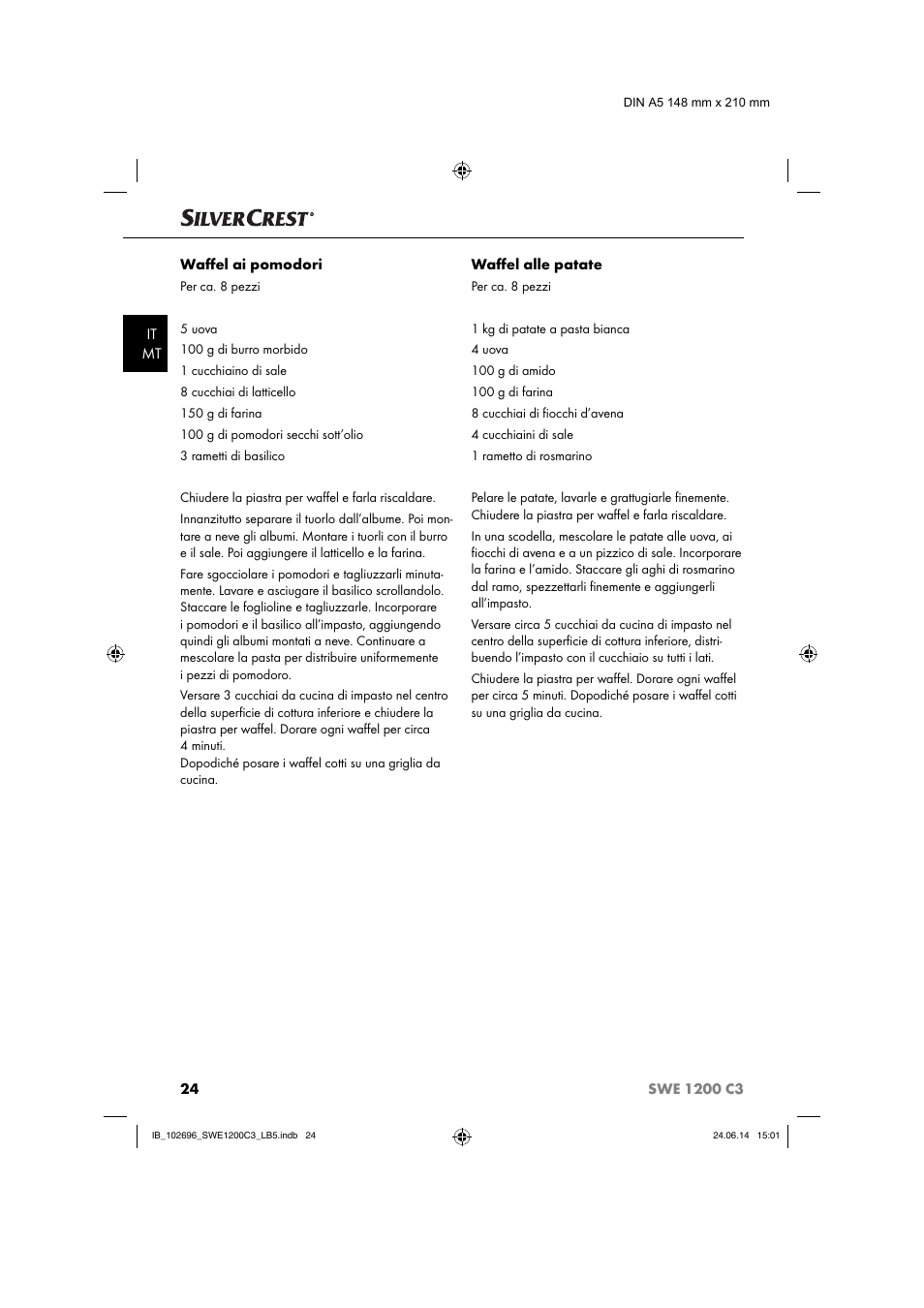 Silvercrest SWE 1200 C3 User Manual | Page 27 / 64