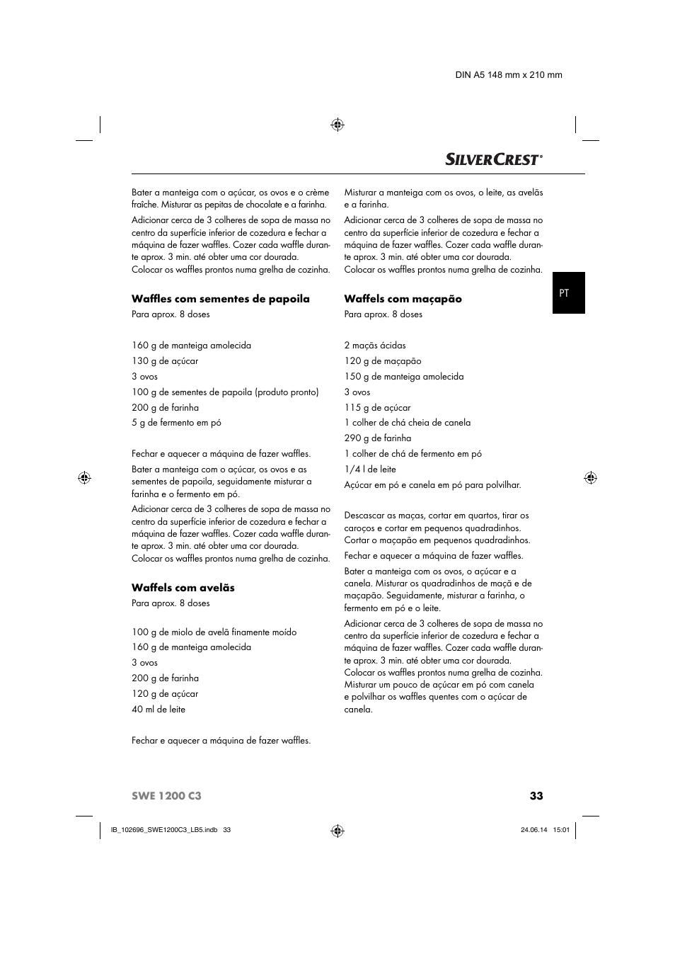 Silvercrest SWE 1200 C3 User Manual | Page 36 / 64